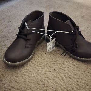Boy's Brown Lace Up Boots
